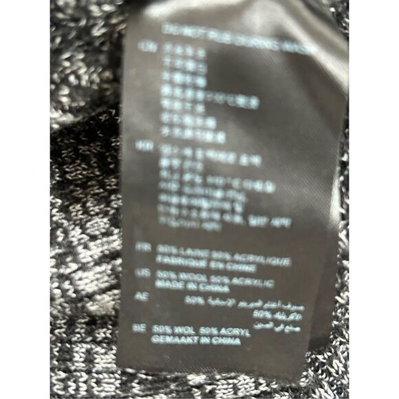 Sandro Sweater Pullover Crew Neck Wool Blend Gray Women’s Size XXS - Picture 5 of 5